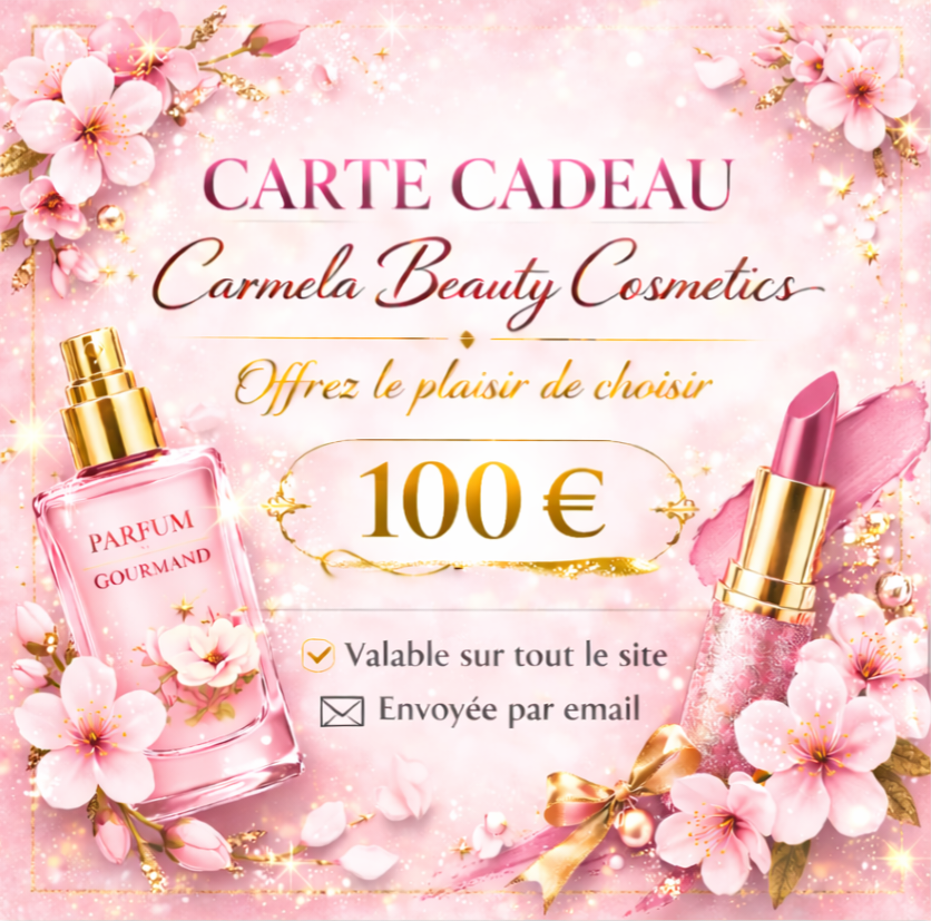 CARTE CADEAU 🌸 CARMELA BEAUTY COSMETICS
