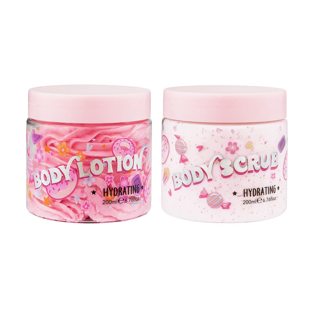 BODY SCRUB BODY LOTION BUBBLE