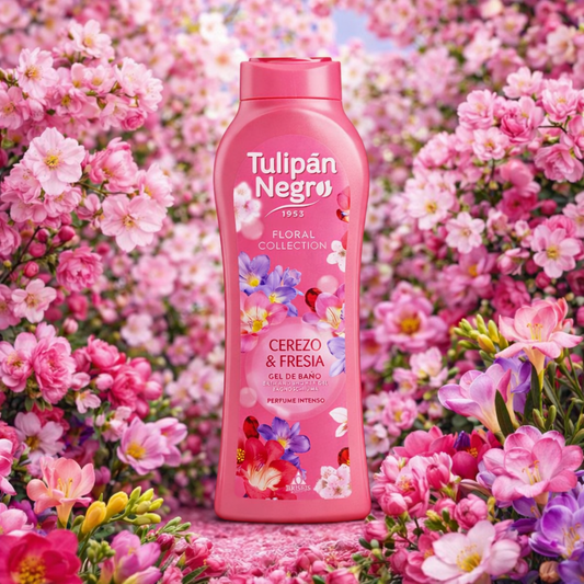 GEL DOUCHE CHERRY & FREESIA 650 ml - TULIPAN NEGRO