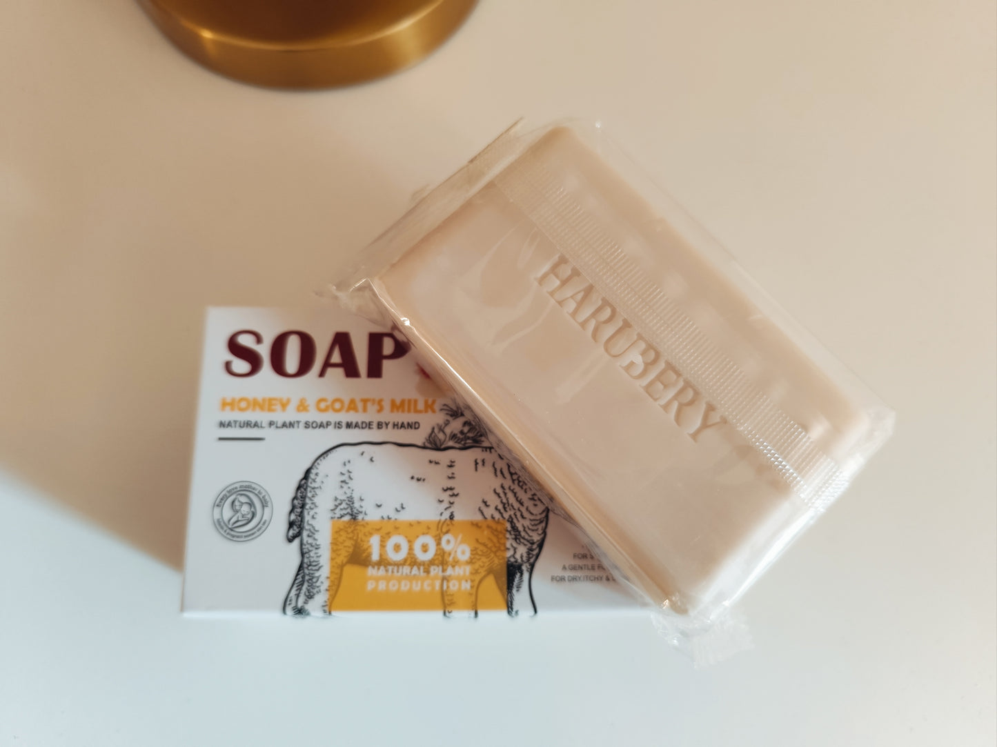 Savon au LAIT DE CHÈVRE ET MIEL