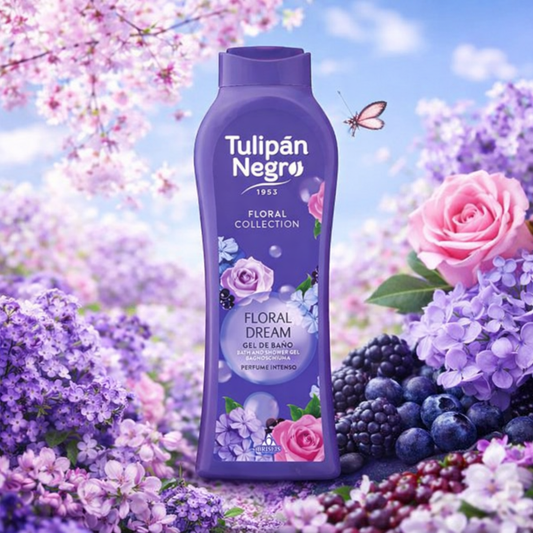 GEL DOUCHE FLORAL DREAM 650 ml - TULIPAN NEGRO