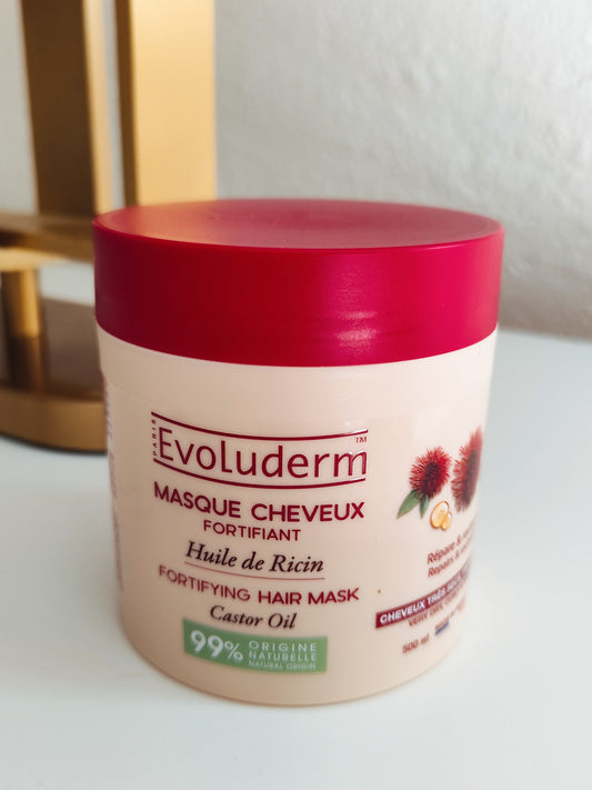MASQUE CHEVEUX HUILE DE RICIN EVOLUDERM