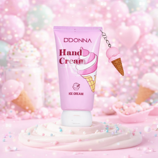 CRÉME MAINS GLACE A LA FRAISE 🍓 DDONNA