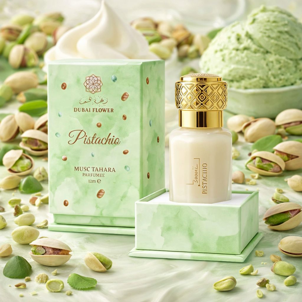 MUSC TAHARA DUBAÏ FLOWER PISTACHIO