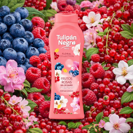 GEL DOUCHE BAIES ROSES 650 ml - TULIPAN NEGRO