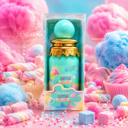 BRUME PARFUMÉE CORPORELLE  DDONNA COTTON CANDY – BODY  FRAGRANCE MIST 🍭💕– 250 ml