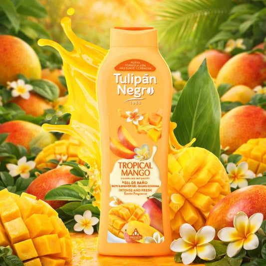 GEL DOUCHE TROPICAL MANGO 650 ml - TULIPAN NEGRO